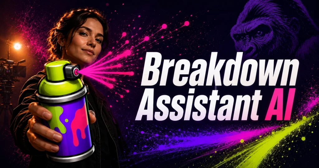 Breakdown Assistant AI break down your screenplay